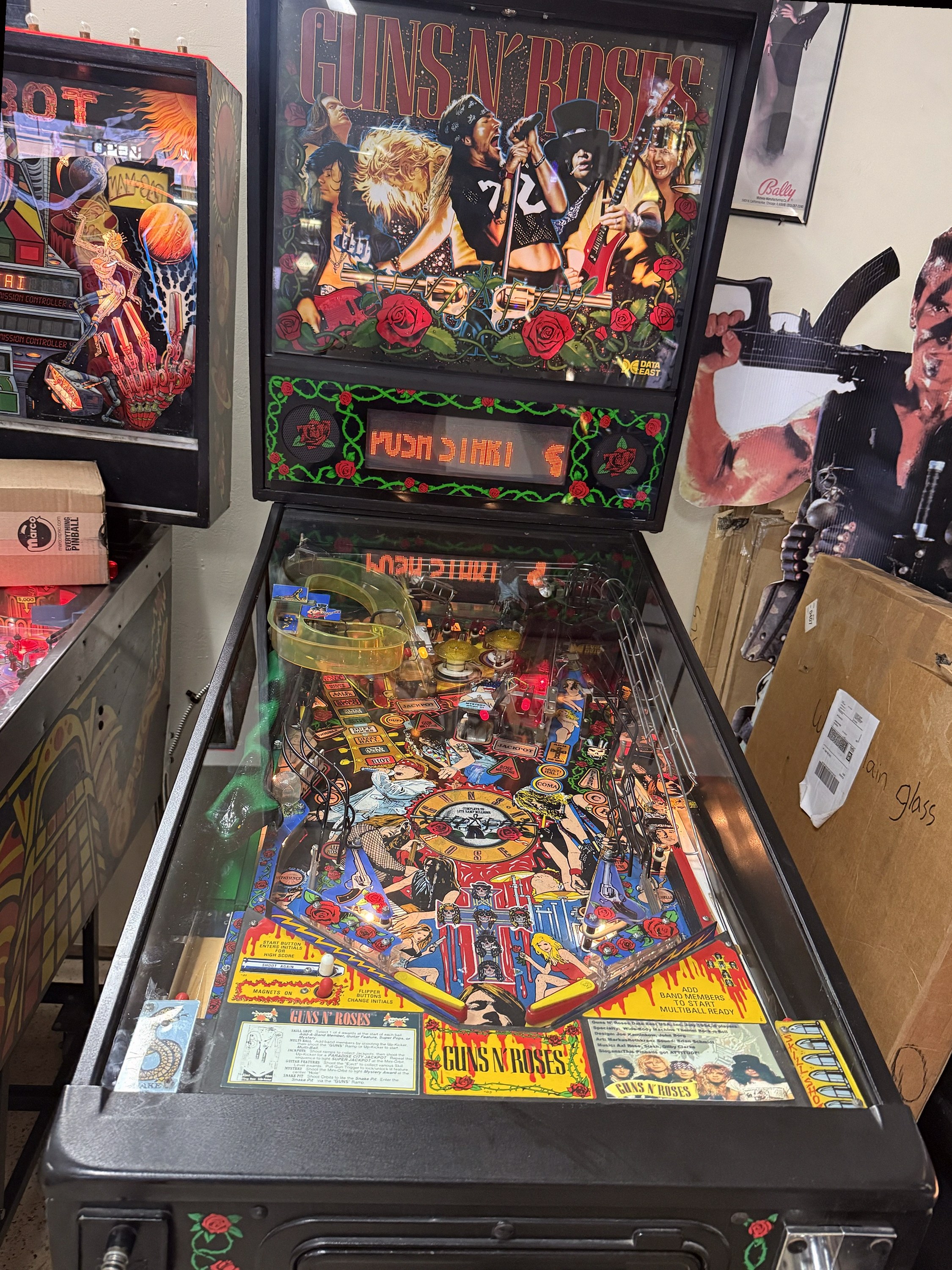 Guns N Roses Pinball