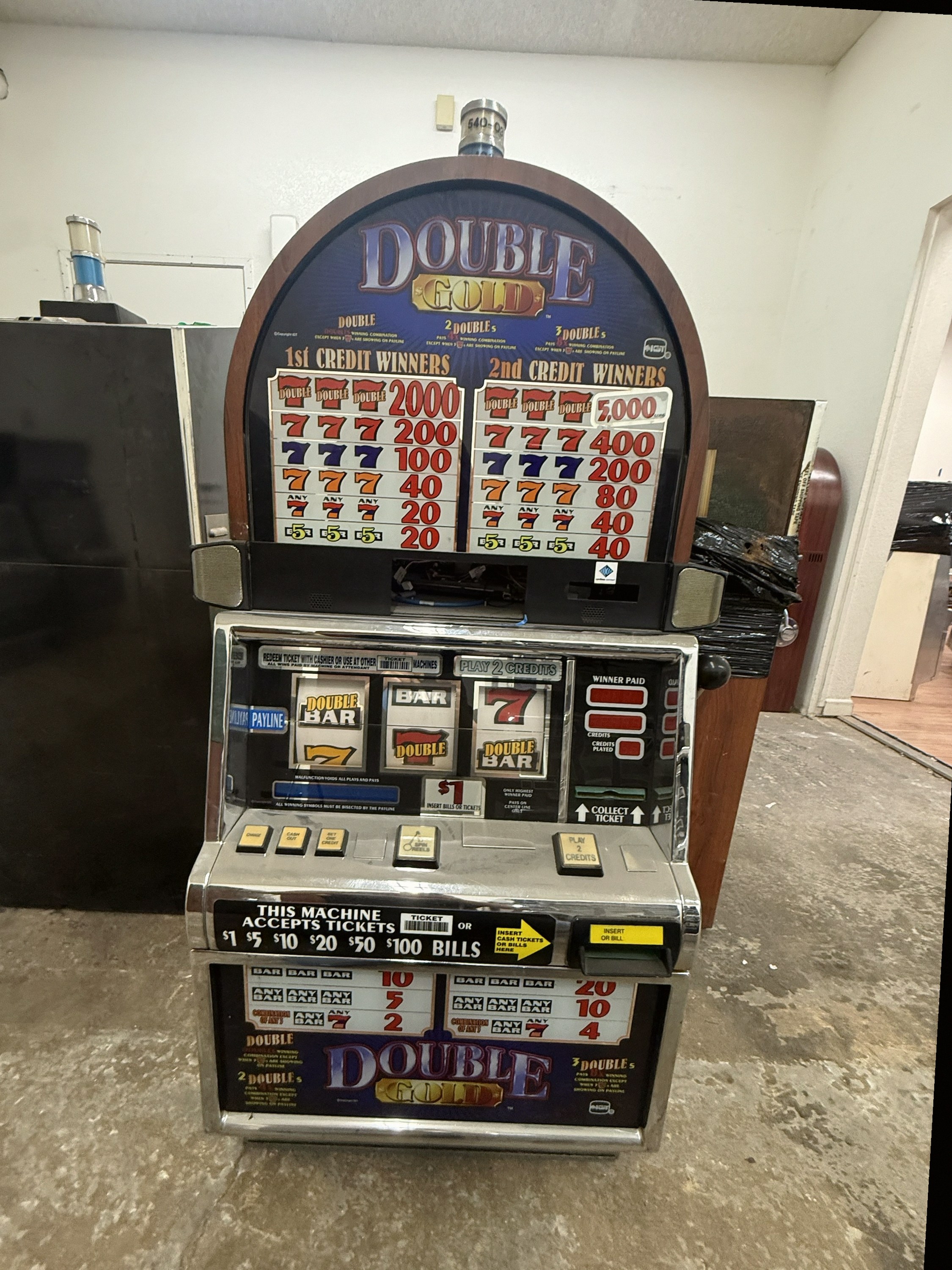 IGT Reel Spinner Double Gold